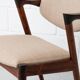 Dining chairs in rosewood, model 42, by Kai Kristiansen.