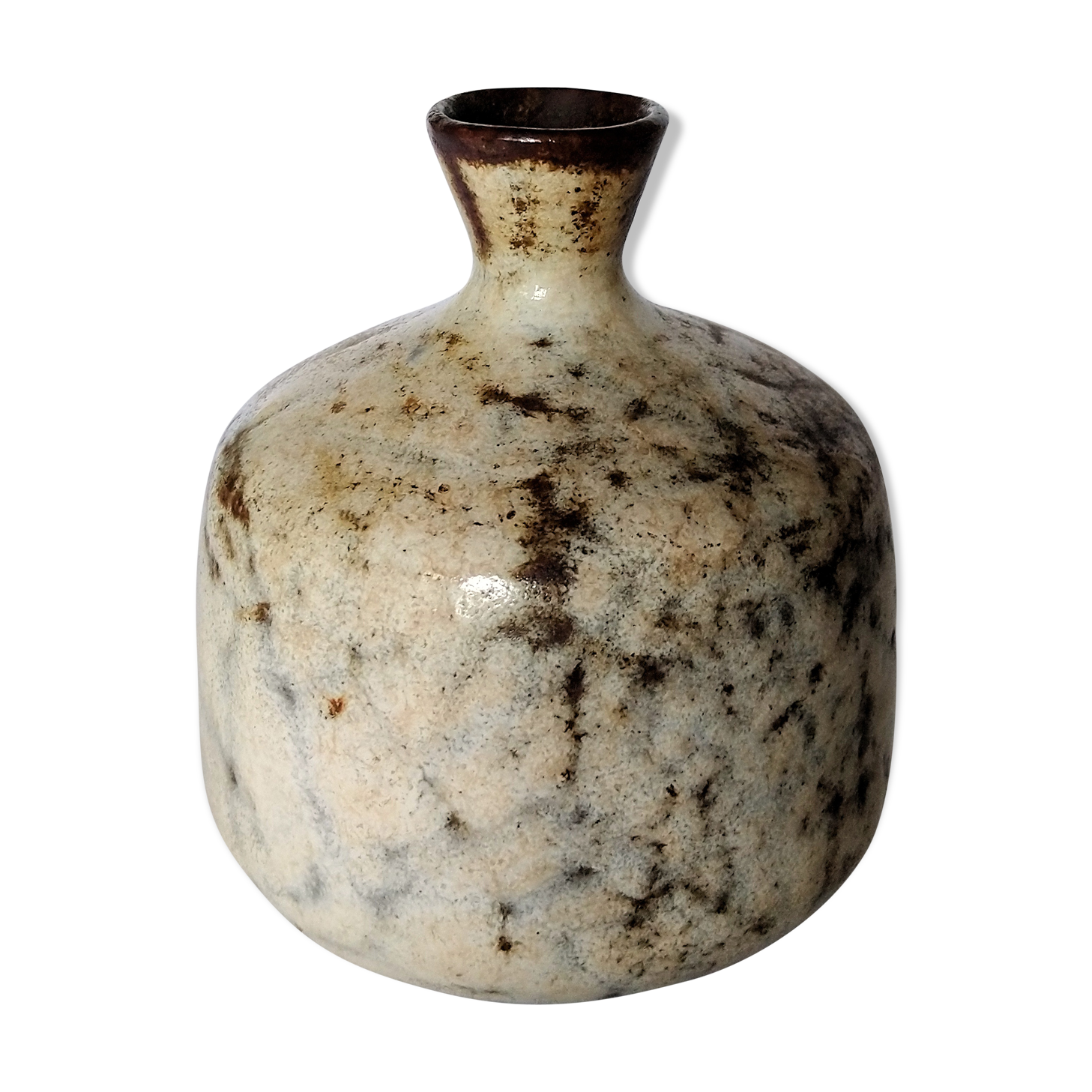 Ceramic vase by Michel Anasse Vallauris