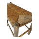 Straw bench