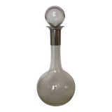 Silver-plated metal neck round carafe Saint Hilaire