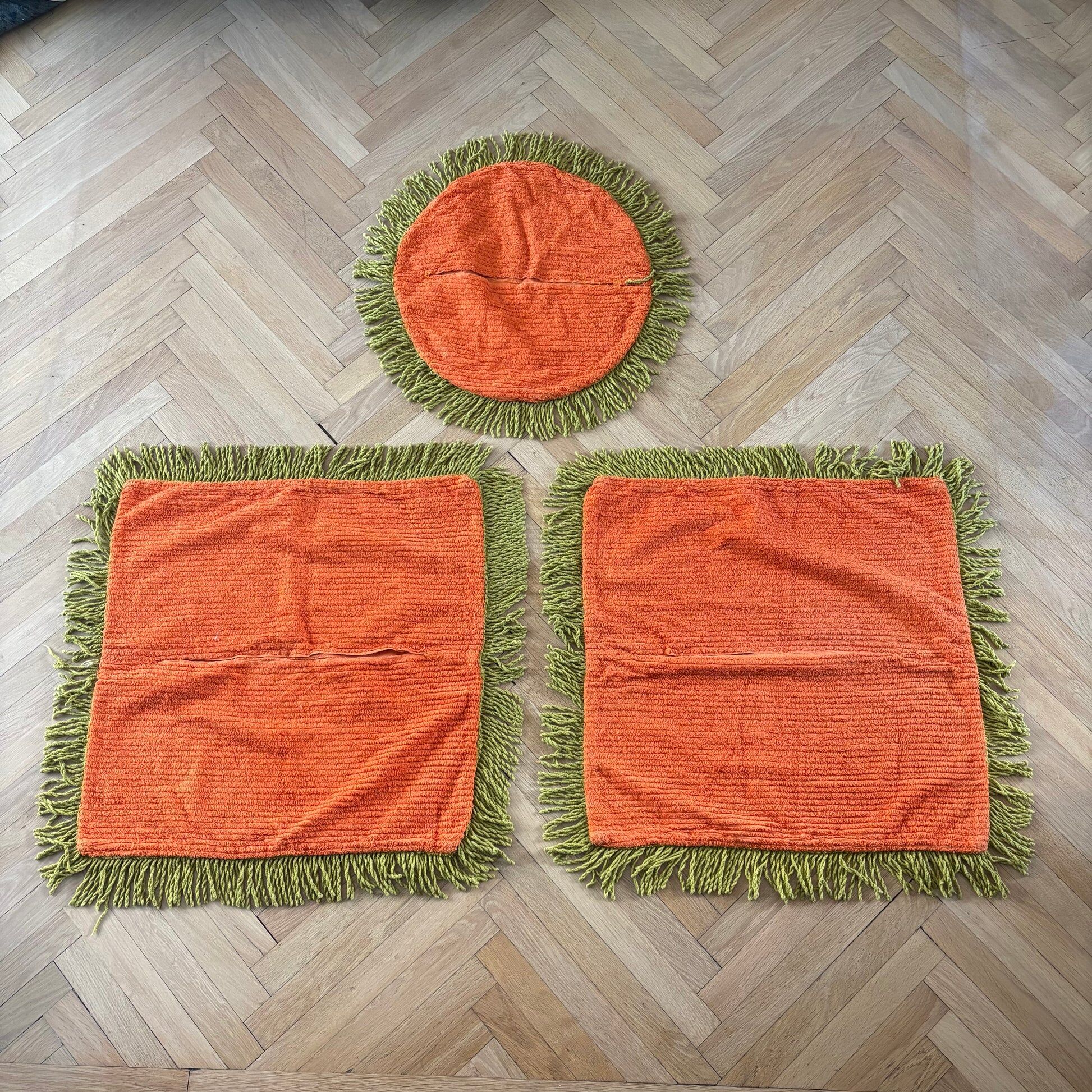 Chenille fabric cushion covers - Ref 1331