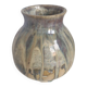 Flamed Stoneware Vase Signature To Be Defined