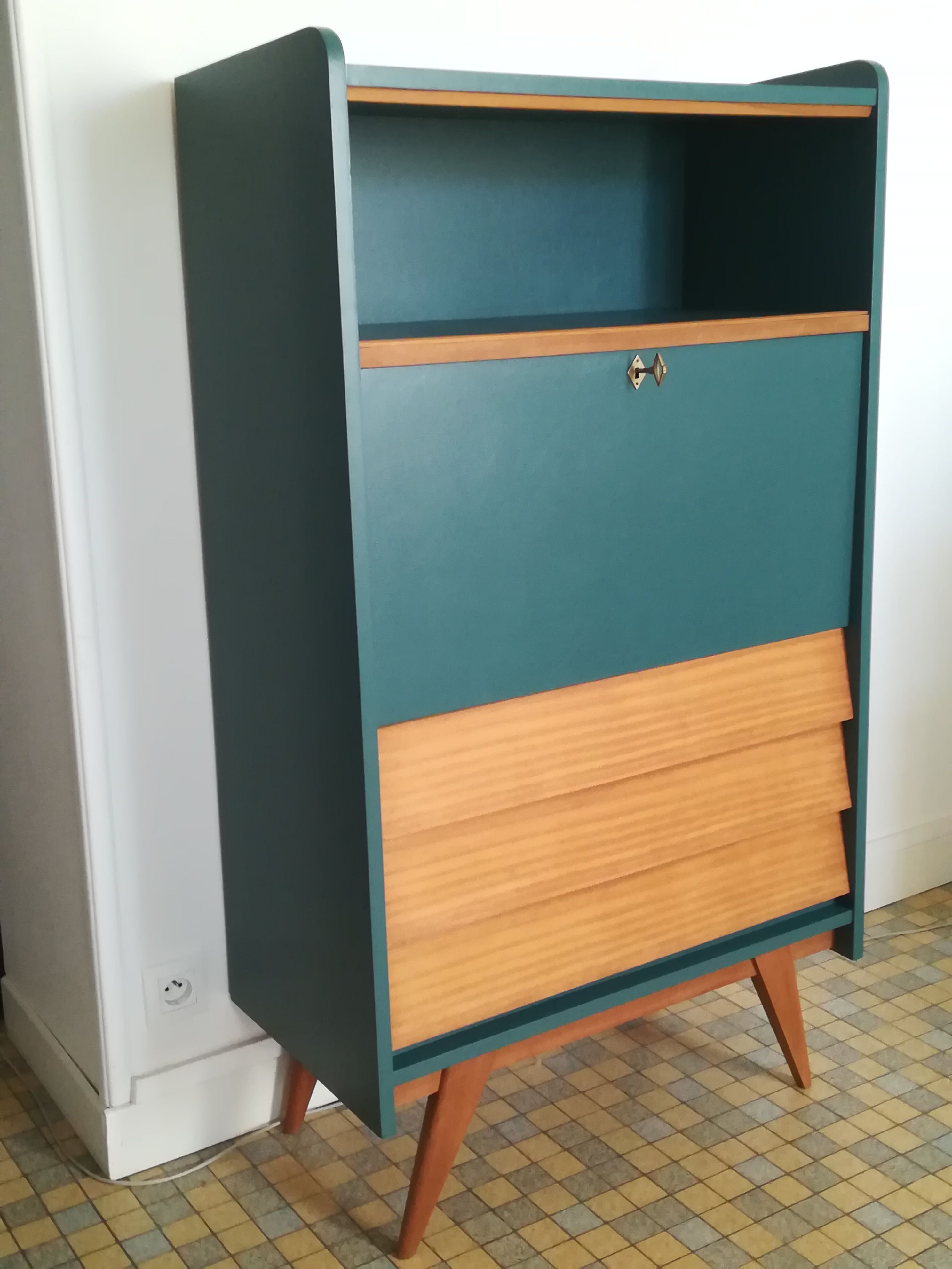 Vintage secretary 50s