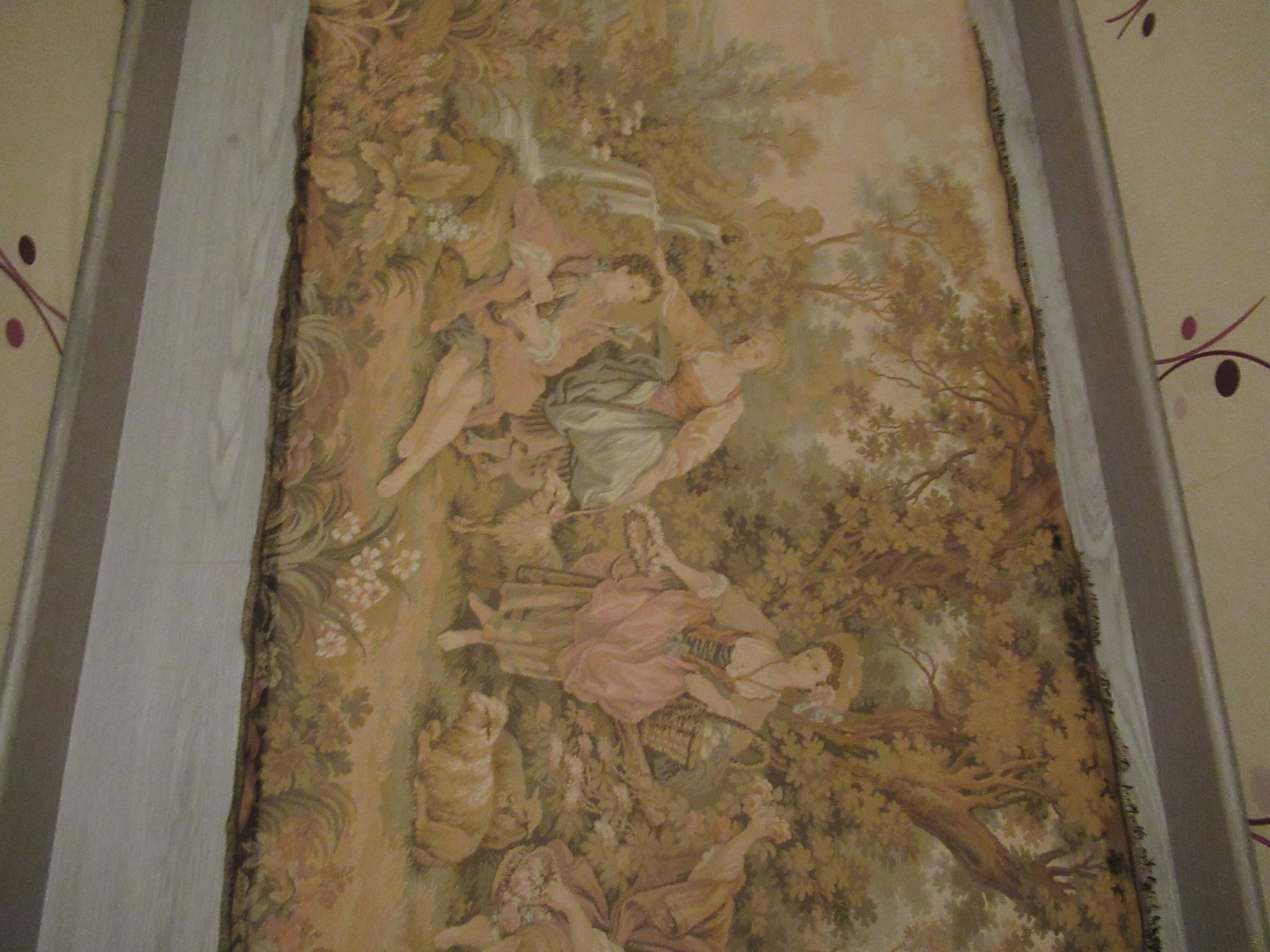 Tapestry numbered 305 / 266974 article 4997 goblin panels manufacture jp paris