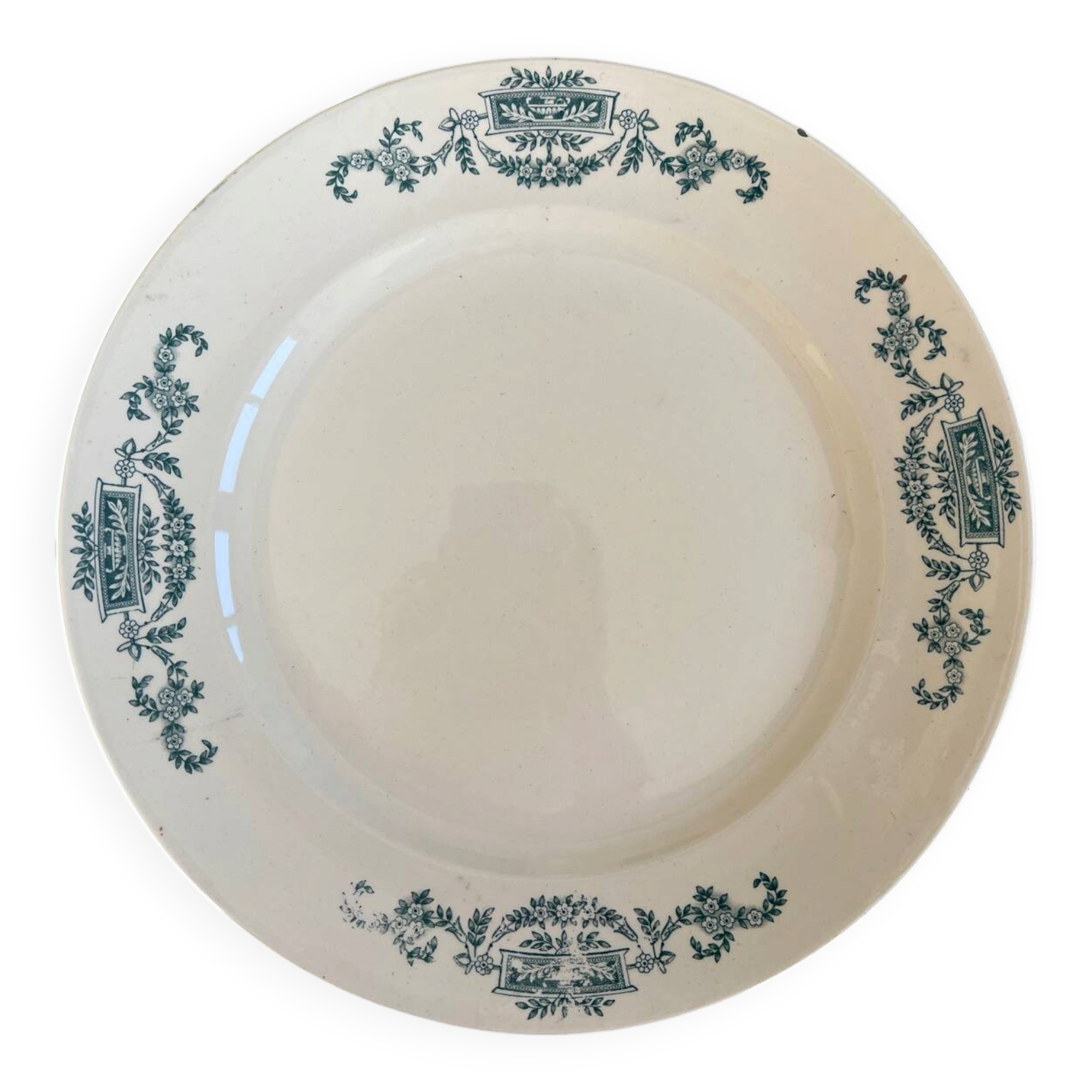 Round serving dish Terre de Fer