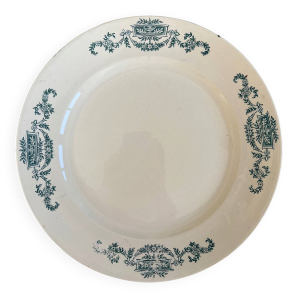 Plat de service rond Terre de Fer