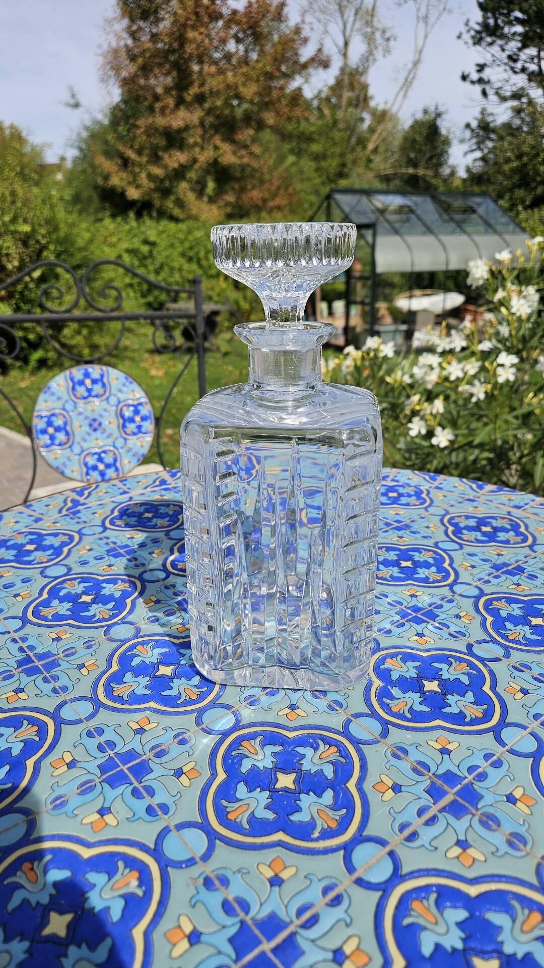 Carafe en verre