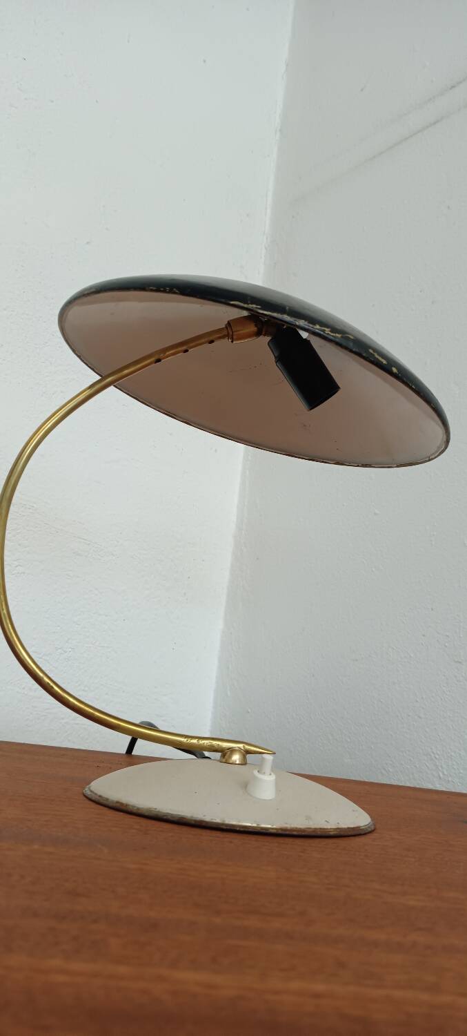 1950s saucer lamp