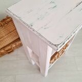 Shelf - patinated pink furniture