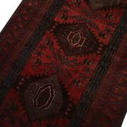 Traditional Handmade Persian Village Carpet Rug-100x183cm