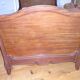 Antique mahogany bed frame 190 x 85