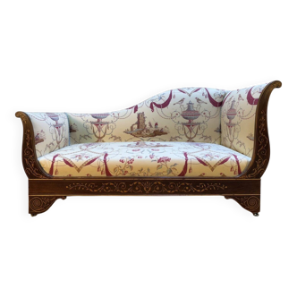 Charles X period Recamier bench