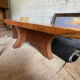 Solid exotic wood table – 2.3 m – unique piece