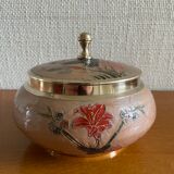 Cloisonné enamel candy box 70s