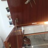 Art deco style bar with integrated lighting