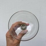 6 blown glasses / old cups