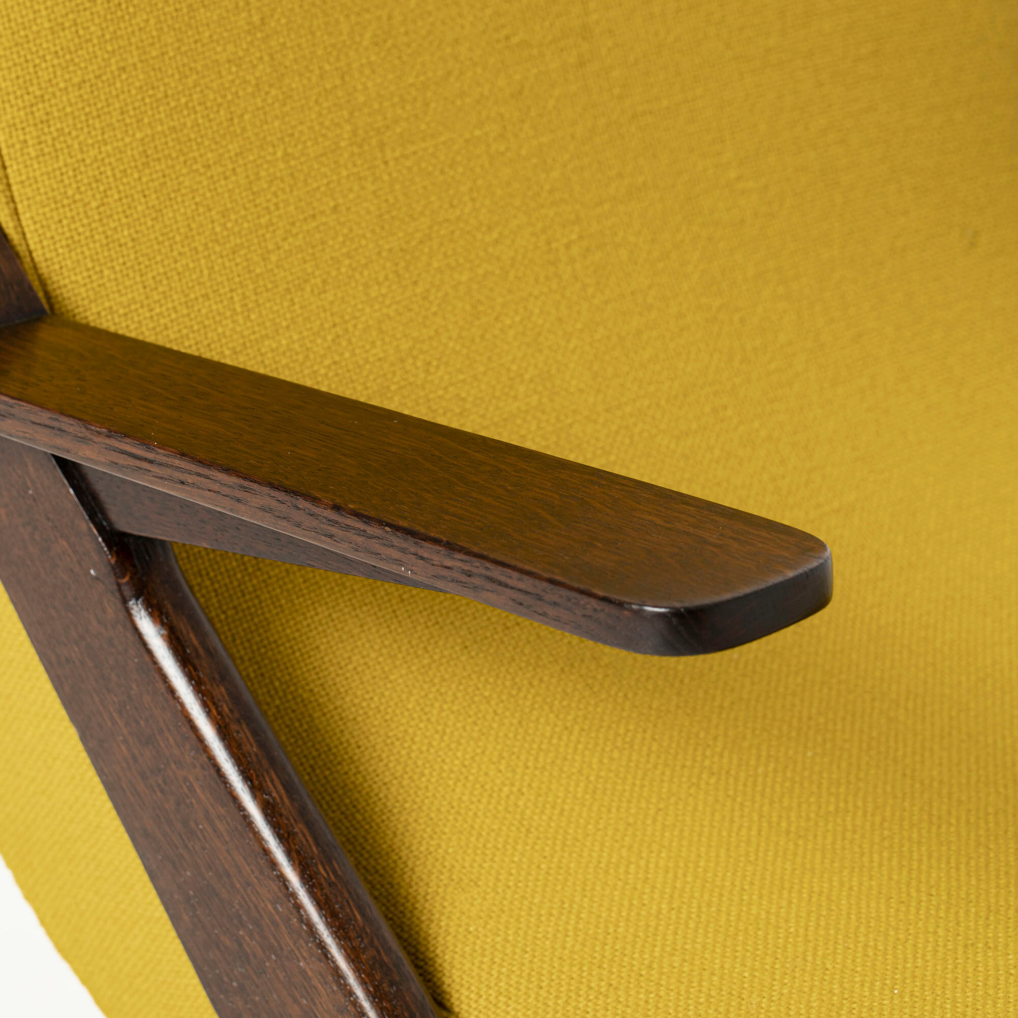 Pair of armchairs by ULUV upholstered in Kvadrat Hallingdal, Czechoslovakia, 1960s