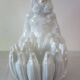 Vintage single cache-pot with ceramic bananas, Italy.