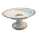 Footed compote signed Atelier Bondil faience from Moustiers