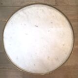 Jansen home coffee table in brass and marble