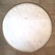 Jansen home coffee table in brass and marble