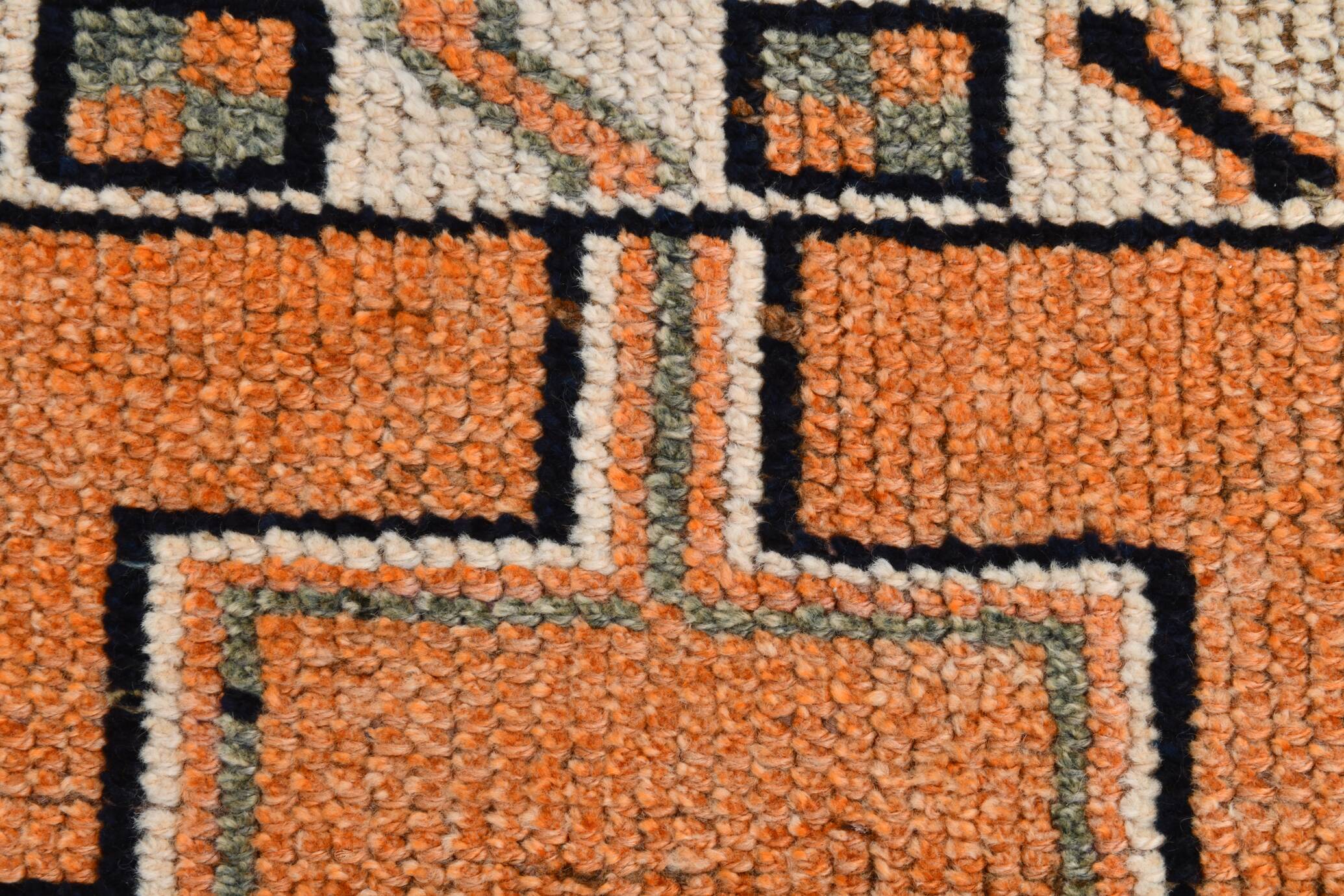 Soft Peach Vintage Boho Chic Floor Runner Rug, 85x331 Cm