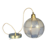 Vintage 60s portable pendant lamps from France - newly electrified