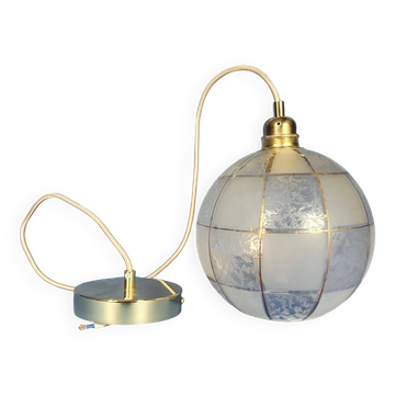 Vintage 60s portable pendant lamps from France - newly electrified