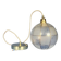 Vintage 60s portable pendant lamps from France - newly electrified