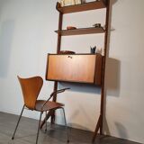Norwegian Ergo Secretary Furniture, Scandinavian Vintage 1960s