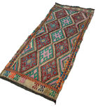 Vintage Turkish KIlim Rug , 103 x 45 cm