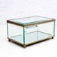 Beveled glass jewelry box