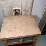 Renovated wood bedside