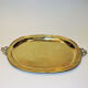Brass tray with handles by Erickson 1930s Sweden