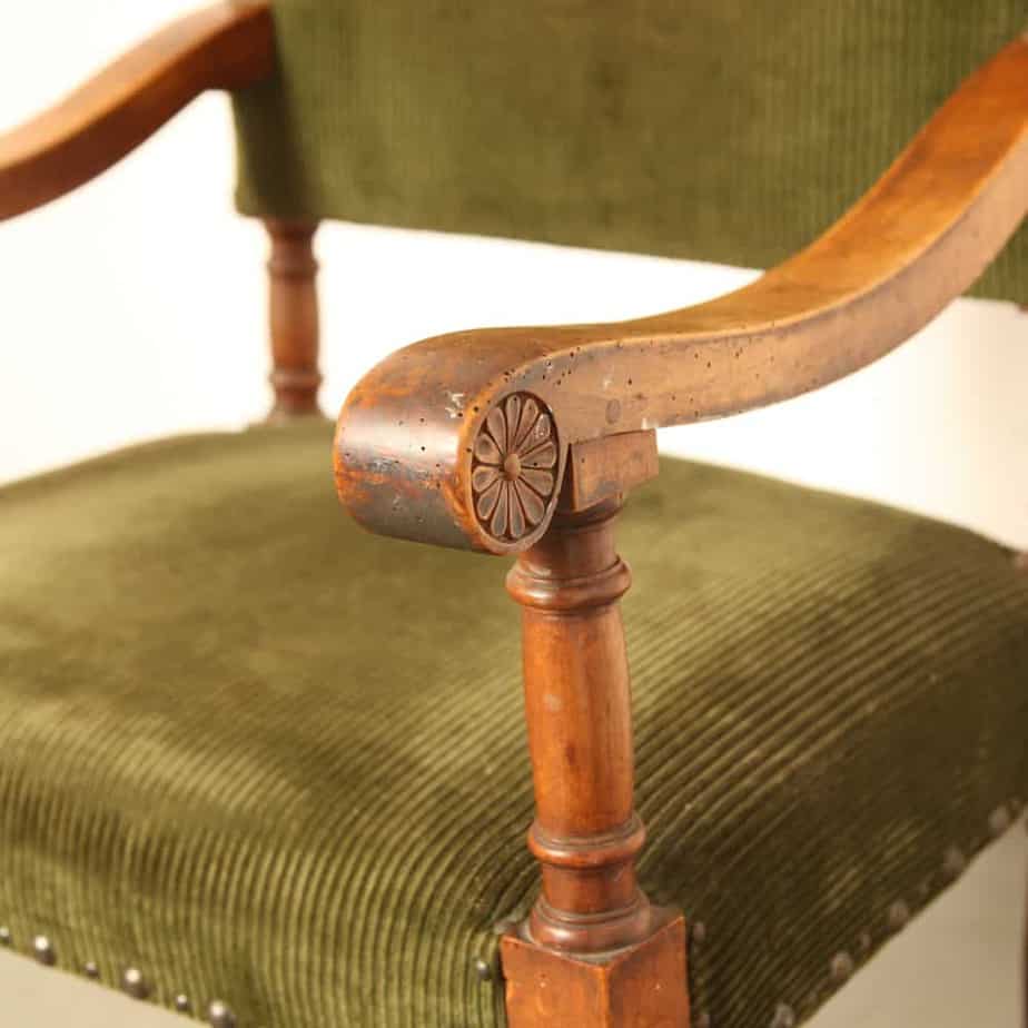 French armchair from the 19th century