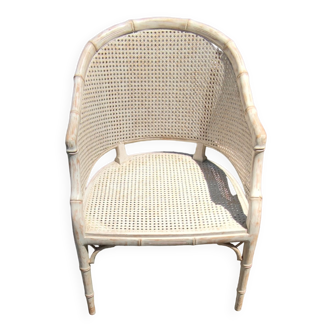 Bamboo armchair