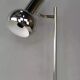 Lampe articulée en métal chromé années 60
