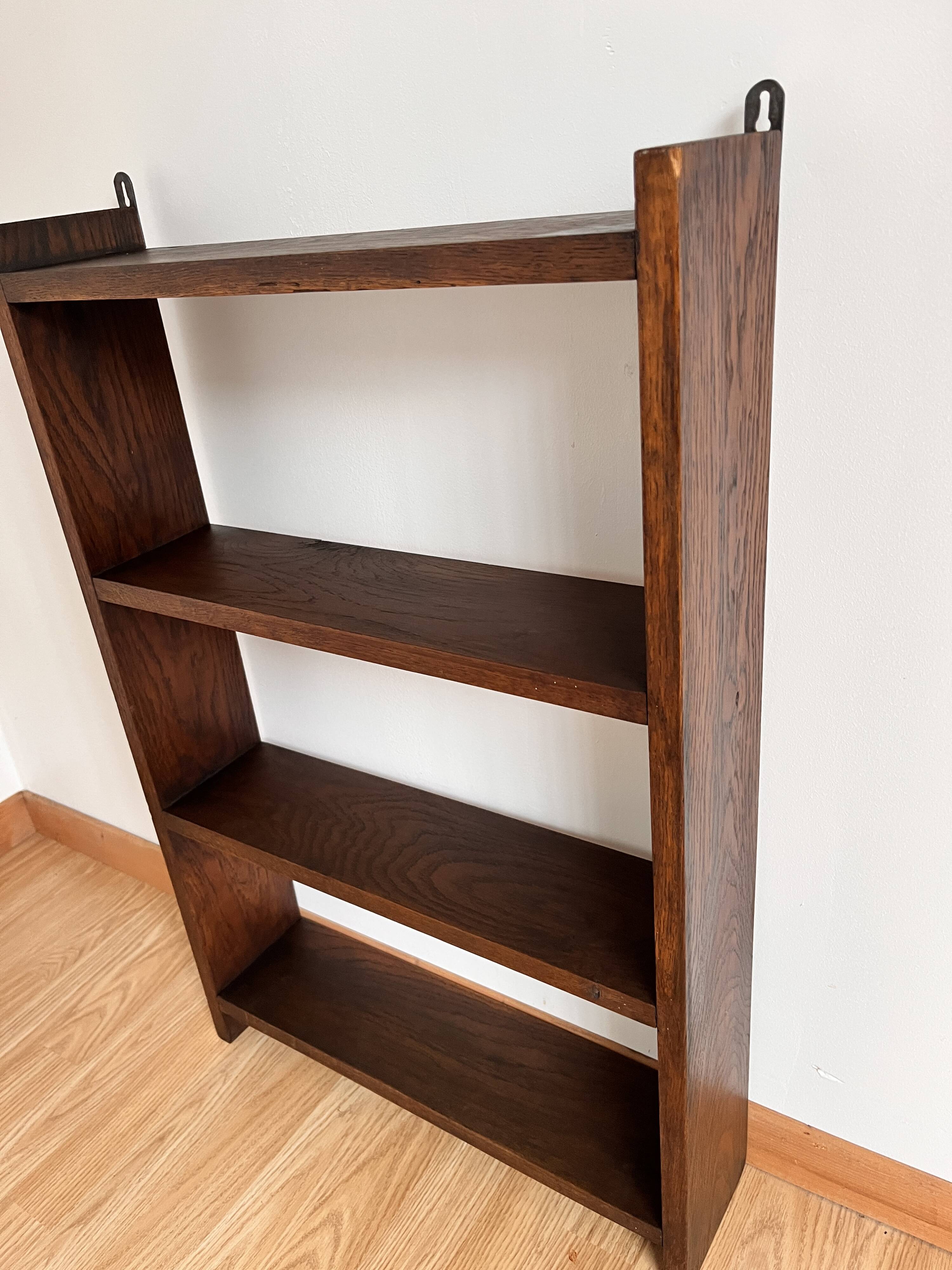 wooden wall shelf