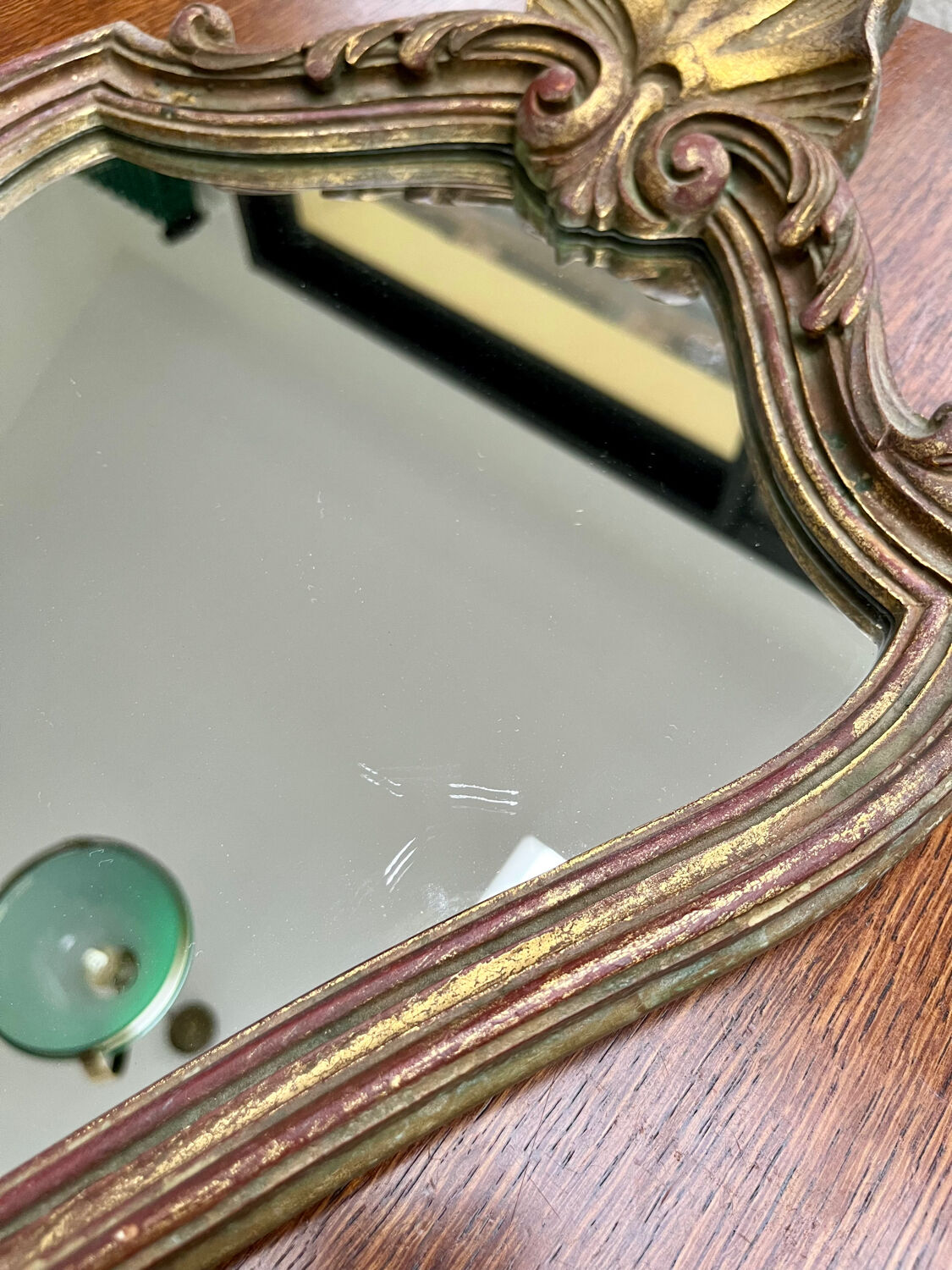 Decorative mirror in Louis XV style