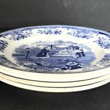 4 antique plates