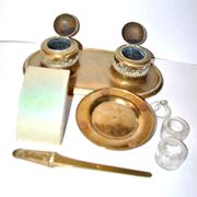 Office kit lions bronze art deco 1920