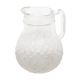 Pineapple pitcher in glass