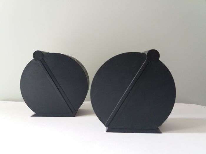 Pair of Italian Disco table lamps by Bertorelle