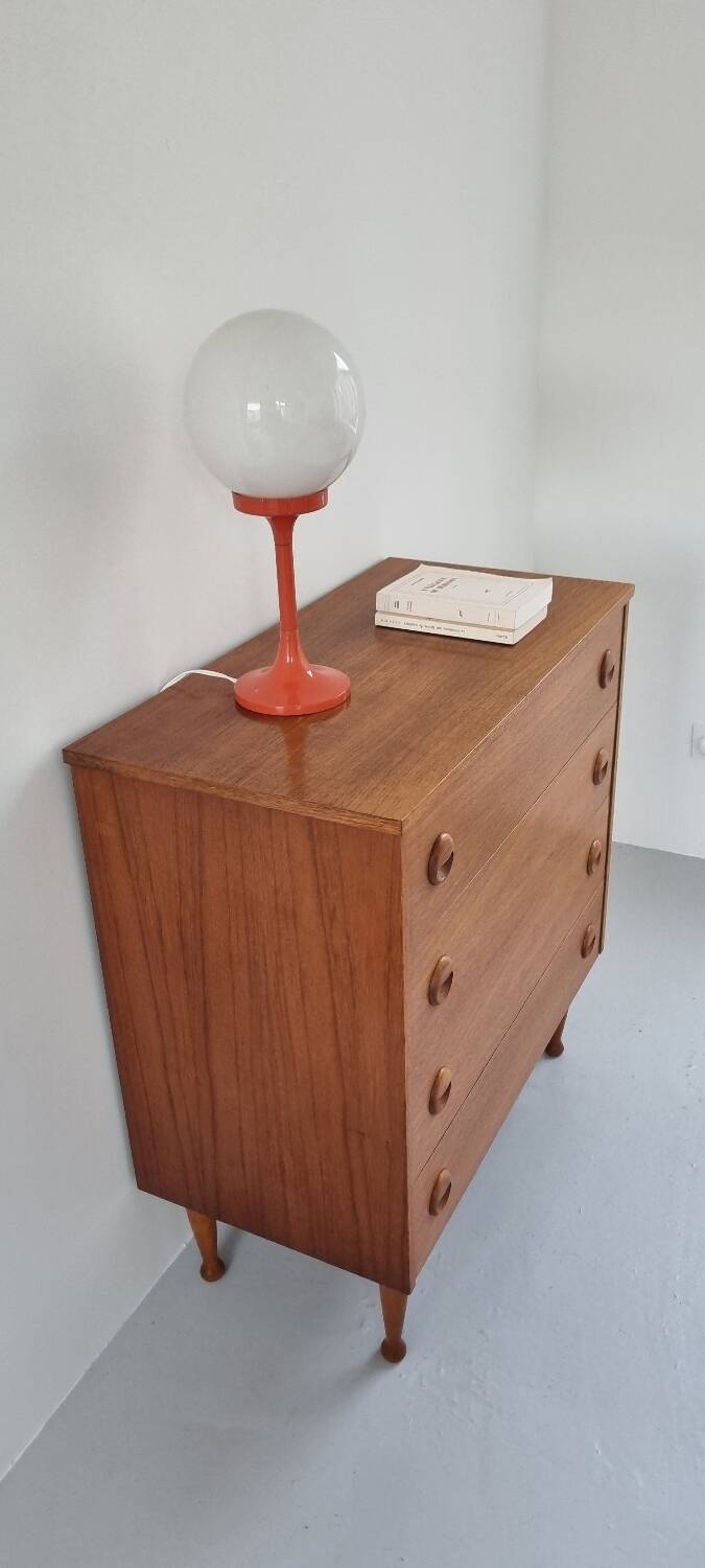 Teak chest of drawers 1960