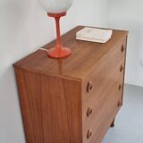 Teak chest of drawers 1960