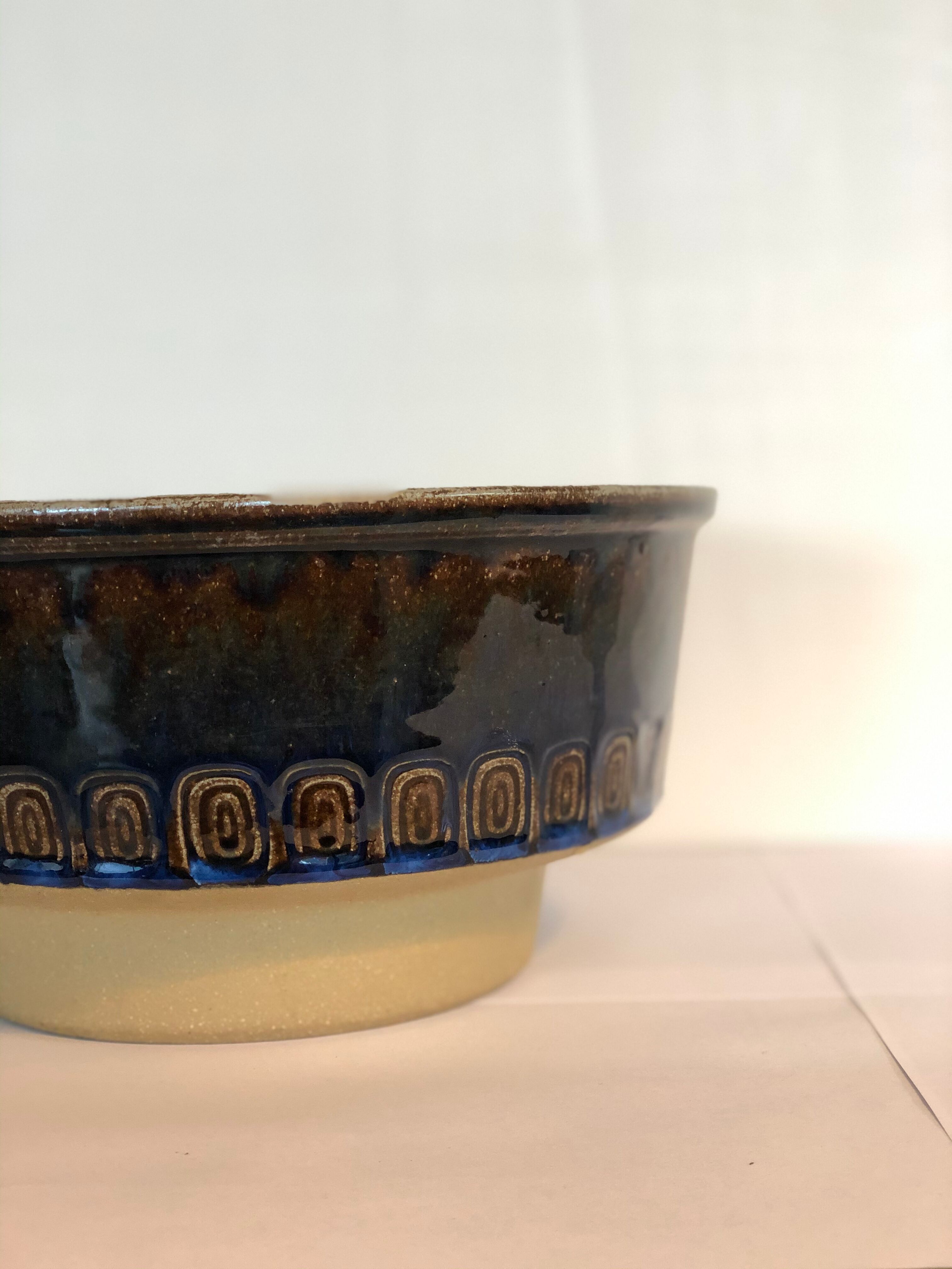Plat de Maria Philippi pour poterie Søholm Danemark
