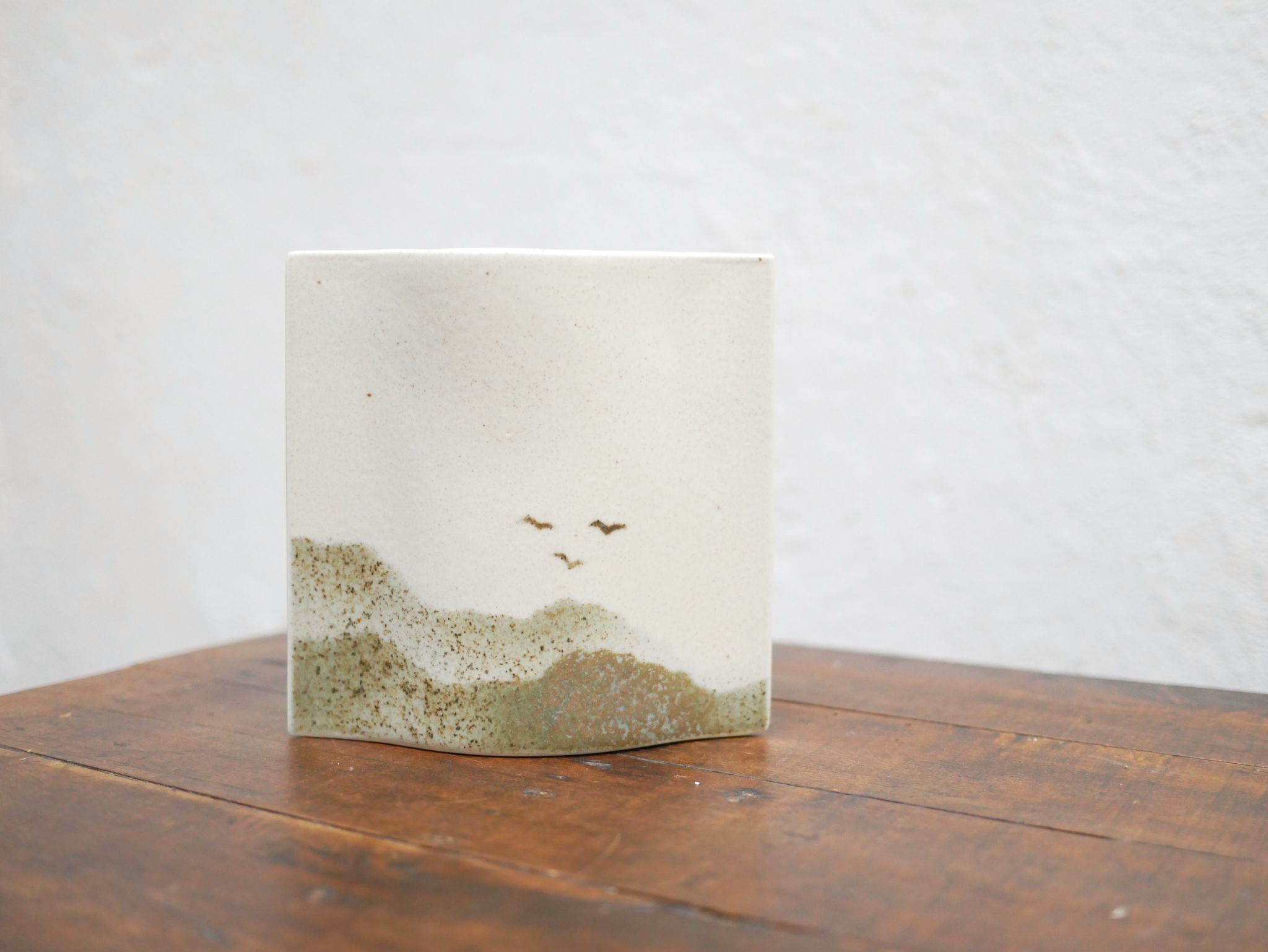 Vase vintage en céramique par la manufacture Virebent