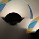 Murano glass wall lights from the 80s