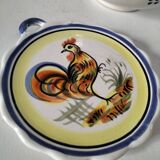 Henriot Quimper bowl with handle and cup