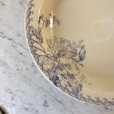 Flat hollow Iron earth model "July" lilac late nineteenth